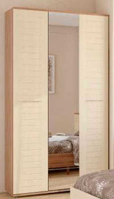 Шкаф для одежды 3-х дверный с зеркалом мод. 12
