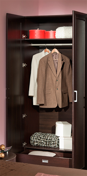 Секрет(спальня) Шкаф для одежды и белья 2
